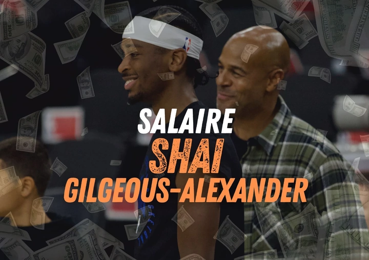 Salaire, contrats, sponsors et agents de Shai Gilgeous-Alexander